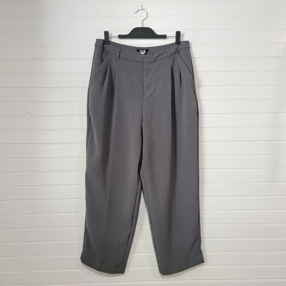 Madewell Gray Wide Leg Pants